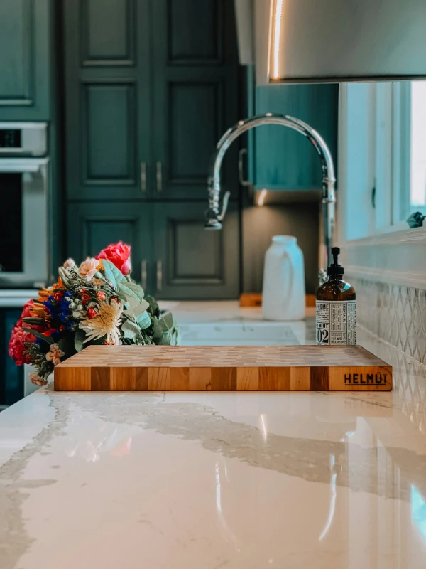 New countertops in East End Brandon kitchen